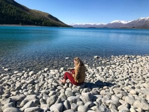 a photo at lake tekapo which is an awesome place to go when looking for what to do in lake tekapo