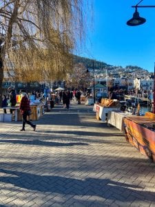 Queenstown markets are one of the best things to do in Queenstown on a saturday