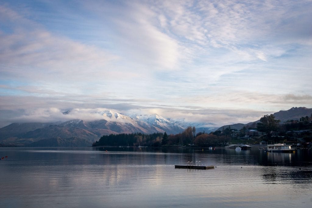 one of the best free things to do in wanaka is the waterfront this is a photo of it! 
